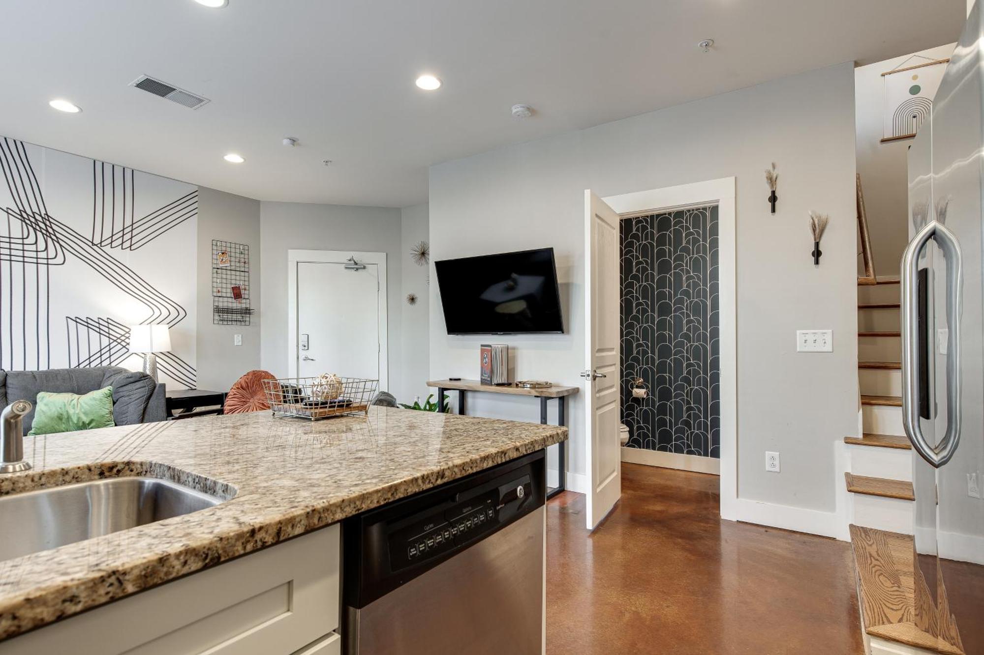 Nashville Condo - Near Music Row- Private Balcony Dış mekan fotoğraf